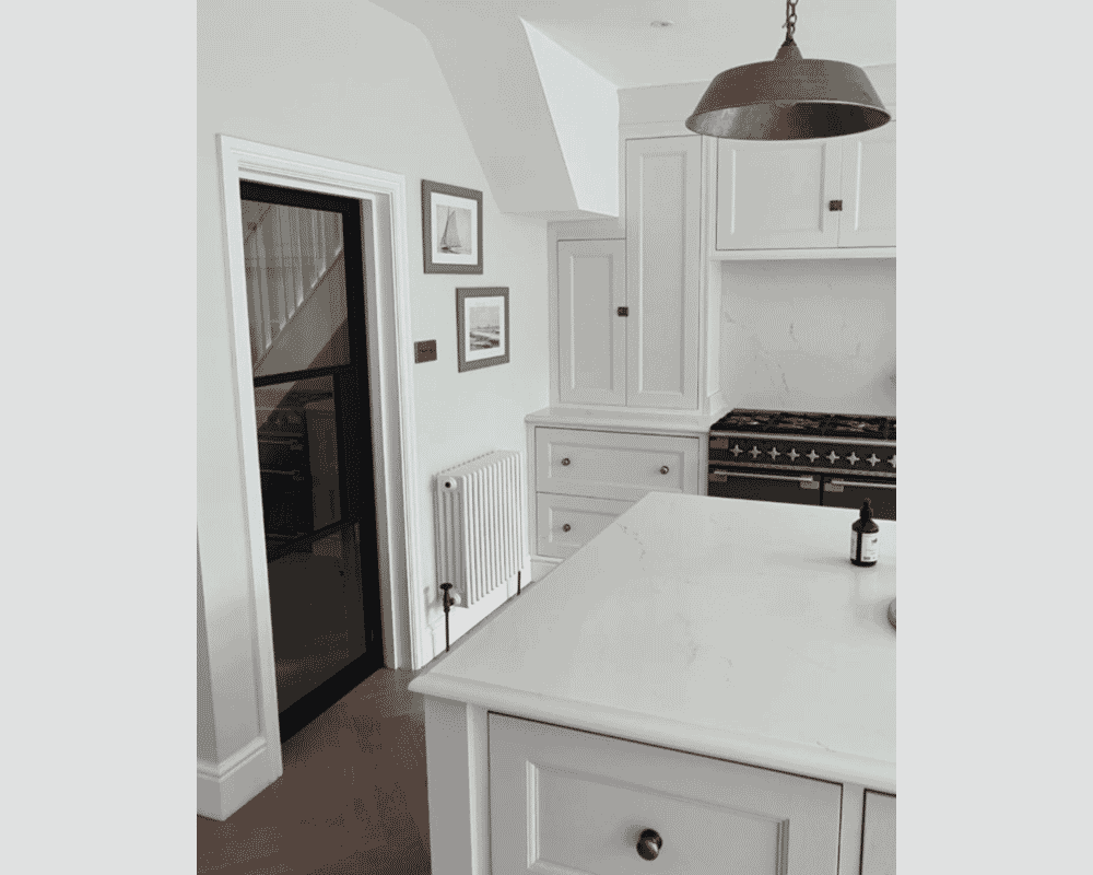 1981 x 533 x 35mm (21") Heritage Black Clear Glazed - Prefinished Internal Doors